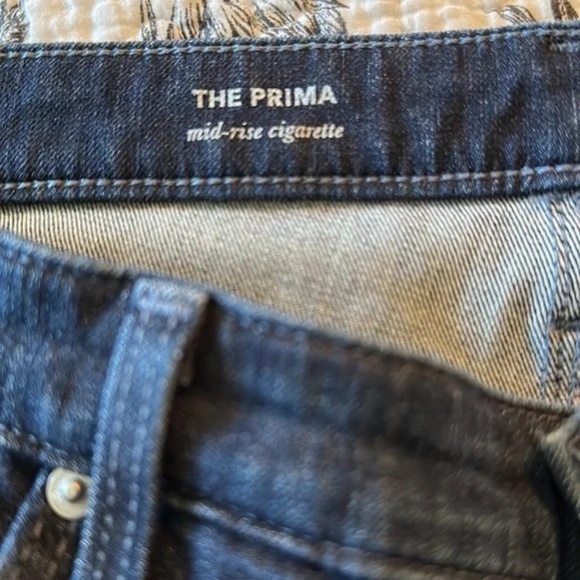 AG Adriano Goldschmied The Prima Midrise Cigarette Skinny Jeans Size 30R - Picture 3 of 12